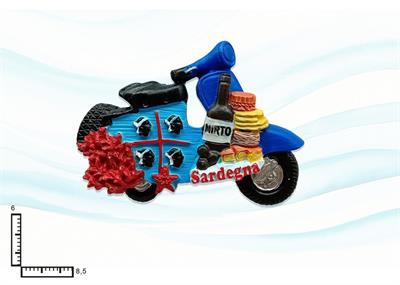 MAGNETE RESINA MOTO SARDEGNA
