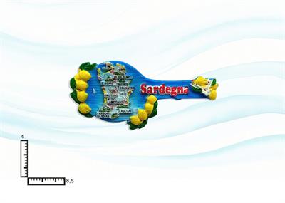 MAGNETE RESINA MESTOLO SARDEGNA