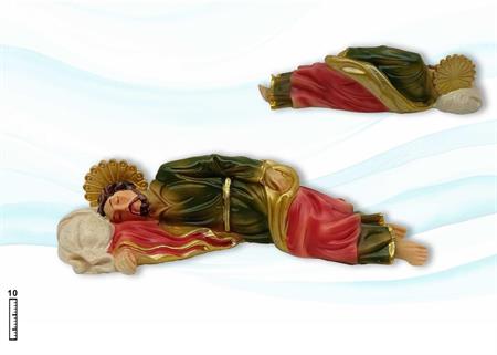 SAN GIUSEPPE DORMIENTE CM10 RESINA