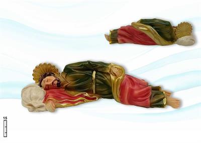 SAN GIUSEPPE DORMIENTE CM15 RESINA