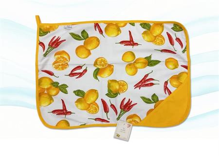 STROFINACCIO CM70X49 PEPERONCINI/LIMONI CALABRIA
