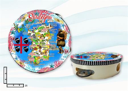 TAMBURELLO CM 25 SARDEGNA