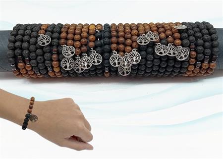BRACCIALE TUBO 60PZ C/ALBERO DELLA VITA