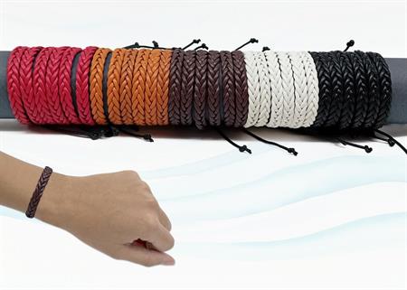 BRACCIALE INTRECCIATO TUBO 60PZ S/5