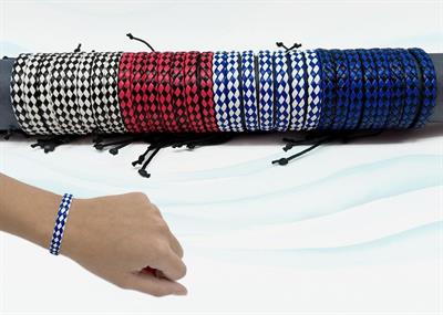 BRACCIALE INTRECCIATO TUBO 60PZ S/5