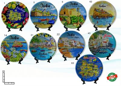 PIATTO CERAMICA CM20 ISCHIA