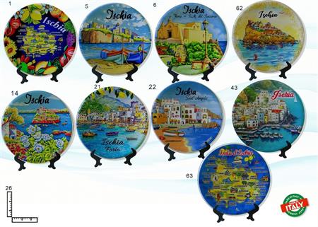 PIATTO CERAMICA CM26 ISCHIA
