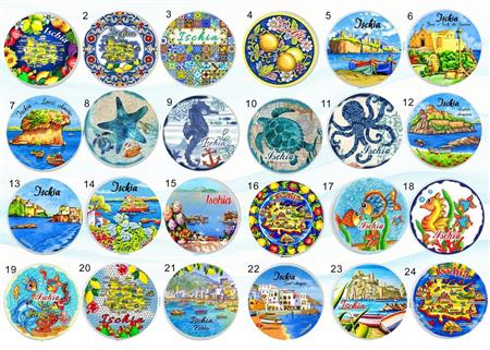 MAGNETE PIATTINO CERAMICA CM7 ISCHIA
