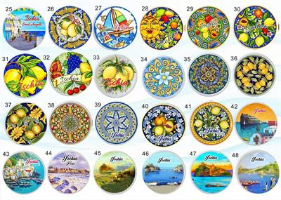 MAGNETE PIATTINO CERAMICA CM7 ISCHIA 1