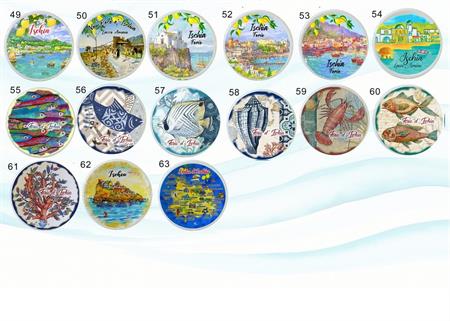 MAGNETE PIATTINO CERAMICA CM7 ISCHIA 2