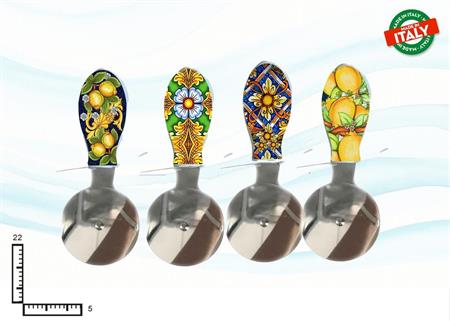 TAGLIAPIZZA METALLO CERAMICA ISCHIA