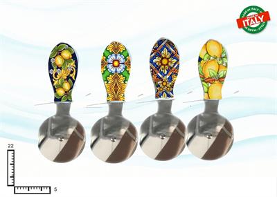 TAGLIAPIZZA METALLO CERAMICA ISCHIA