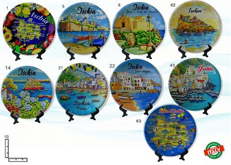 PIATTO CERAMICA CM10 ISCHIA