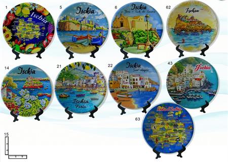 PIATTO CERAMICA CM15 ISCHIA