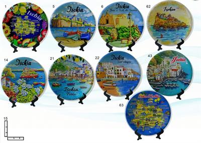 PIATTO CERAMICA CM15 ISCHIA