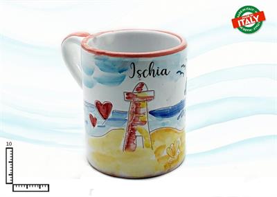 MUG CERAMICA L.INCISA ISCHIA