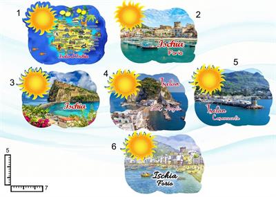 MAGNETE RESINA SOLE ISCHIA