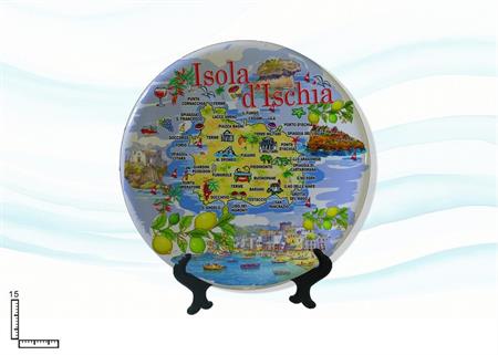 PIATTO CERAMICA CM15 ISCHIA