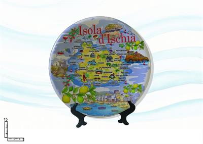 PIATTO CERAMICA CM15 ISCHIA