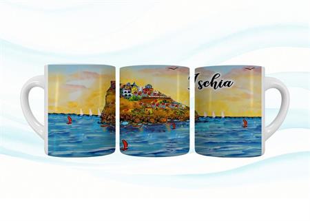 MUG SUBLIMAZIONE BIANCO CM10 ISCHIA
