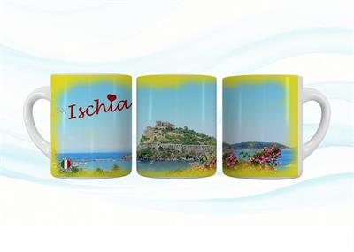 MUG SUBLIMAZIONE BIANCO CM10 ISCHIA 10