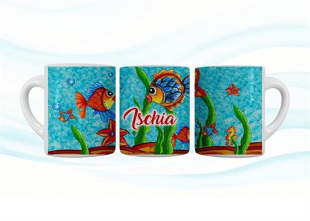 MUG SUBLIMAZIONE BIANCO CM10 ISCHIA 5