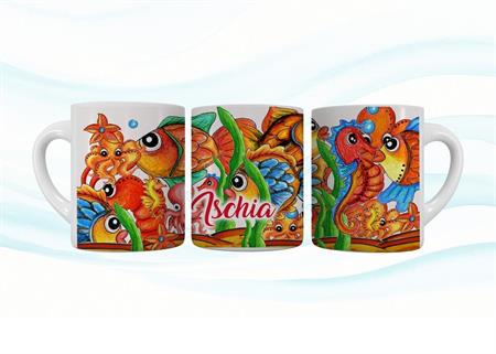 MUG SUBLIMAZIONE BIANCO CM10 ISCHIA 6