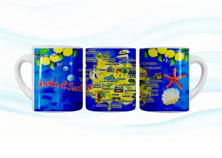 MUG SUBLIMAZIONE BIANCO CM10 ISCHIA 7