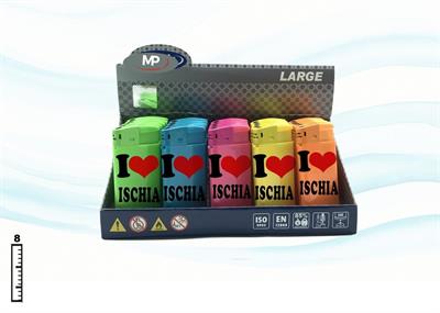 ACCENDINO GRANDE FLUO STAMPATO ISCHIA