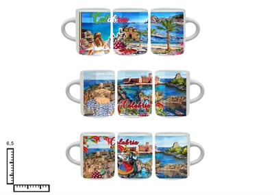 MINI MUG CERAMICA SUBL. CALABRIA