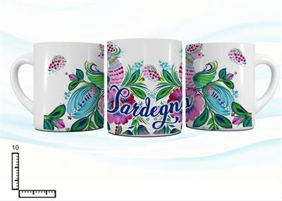 MUG CERAMICA BIANCO SUBLIMAZIONE CM10 SARDEGNA PAVONCELLA 2