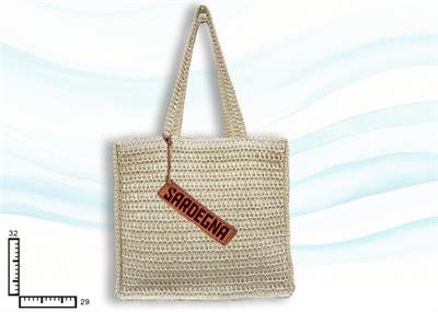 BORSA UNCINETTO 32X29CM PERSONALIZZABILE