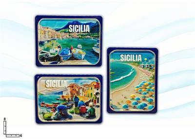 MAGNETE RETT. CM6X8 RIL. SICILIA