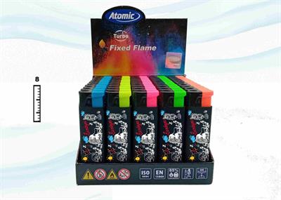 ACCENDINO ANTIVENTO SOFT NERO STAMP.SARDEGNA