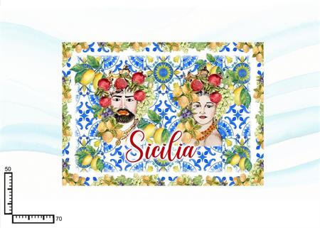 STROFINACCIO CM50X70 SICILIA MORI