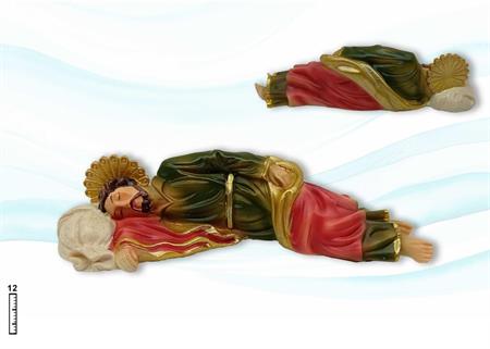 SAN GIUSEPPE DORMIENTE CM12 RESINA