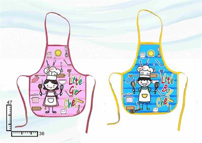 GREMBIULE POL.BIMBI CHEF A TUTTA STAMPA