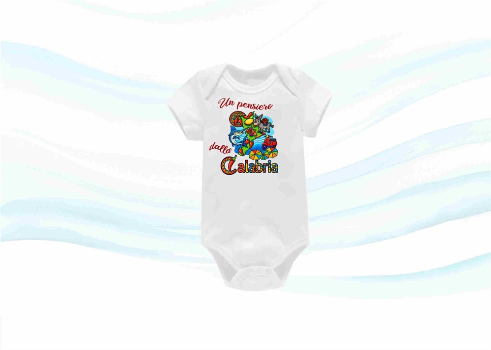 BODY BABY C/STAMPA TRANSFER CALABRIA