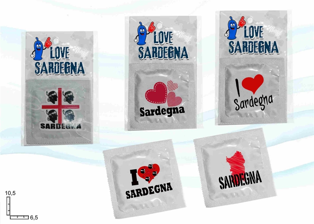 CONDOM C/CARTONCINO SARDEGNA