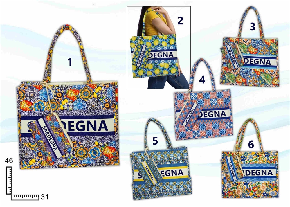 BORSA D PICCOLA C/FASCIA E PORTAMONETE PERSONALIZZABILE