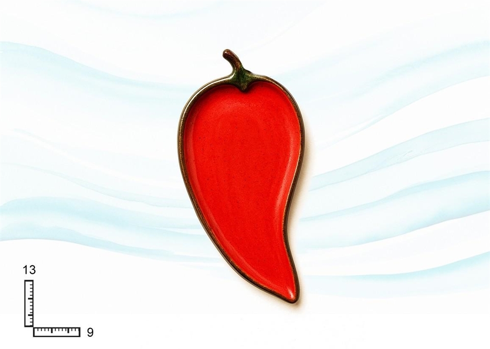 PIATTO CERAMICA F.PEPERONCINO