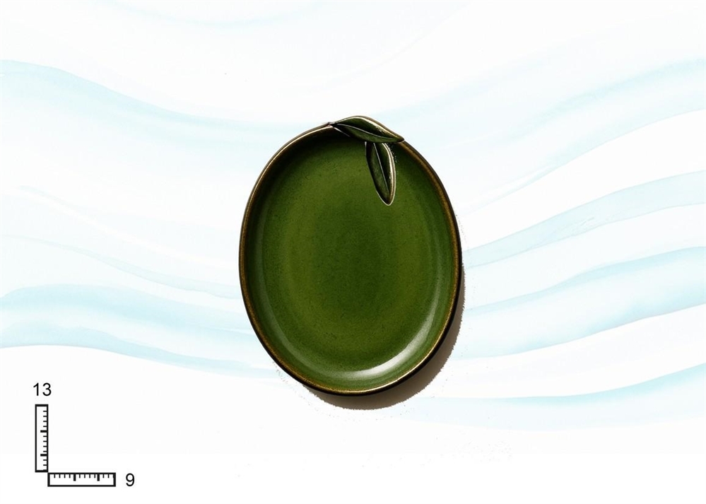 PIATTO CERAMICA F.OLIVE