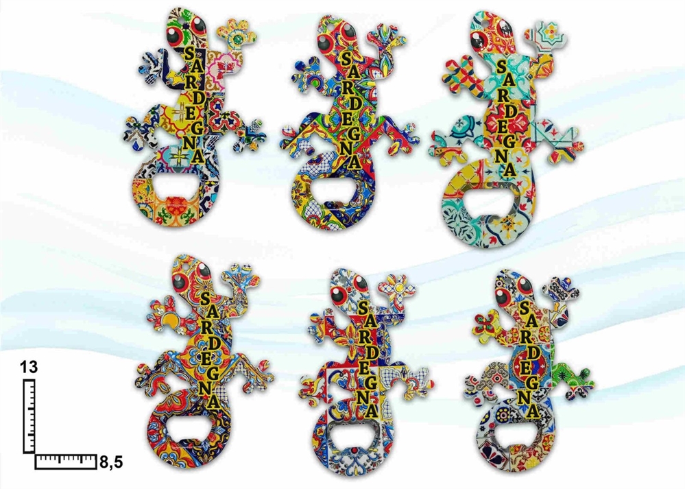 MAGNETE APRIBOTTIGLIA GEKO PERSONALIZZABILE