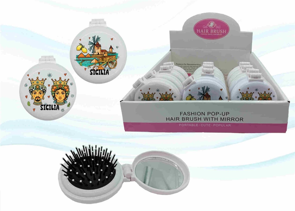 SPAZZOLA CAPELLI RICHIUDIBILE SICILIA