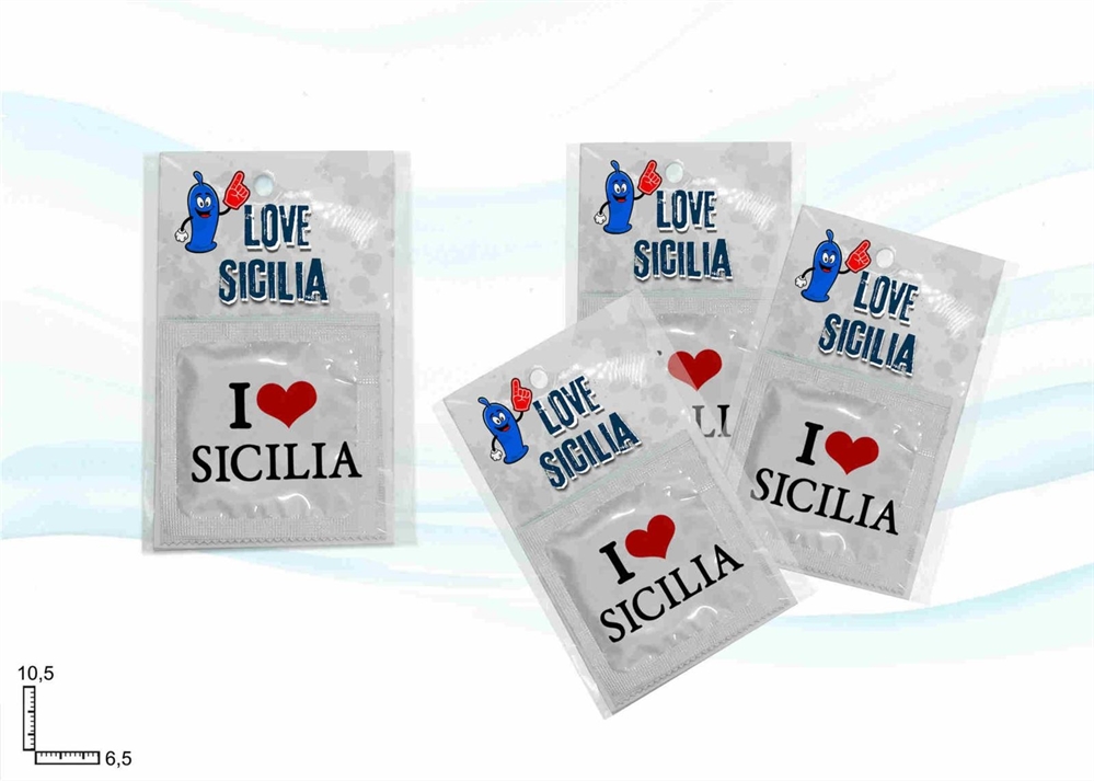 CONDOM C/CARTONCINO SICILIA