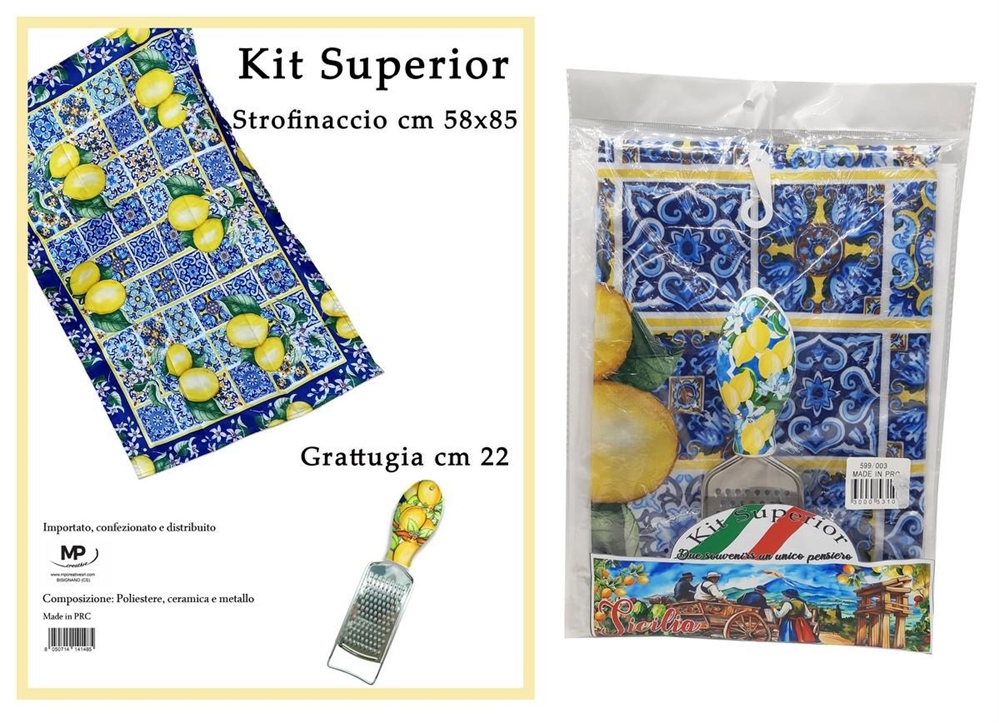 KIT STROFINACCIO/GRATTUGGIA