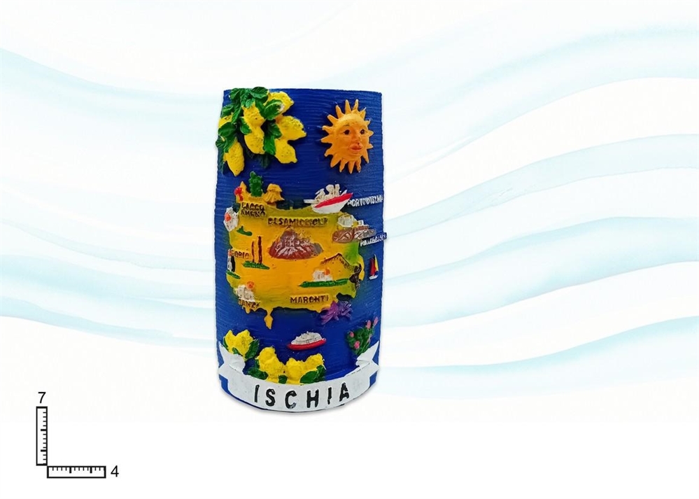 MAGNETE RESINA TEGOLA ISCHIA