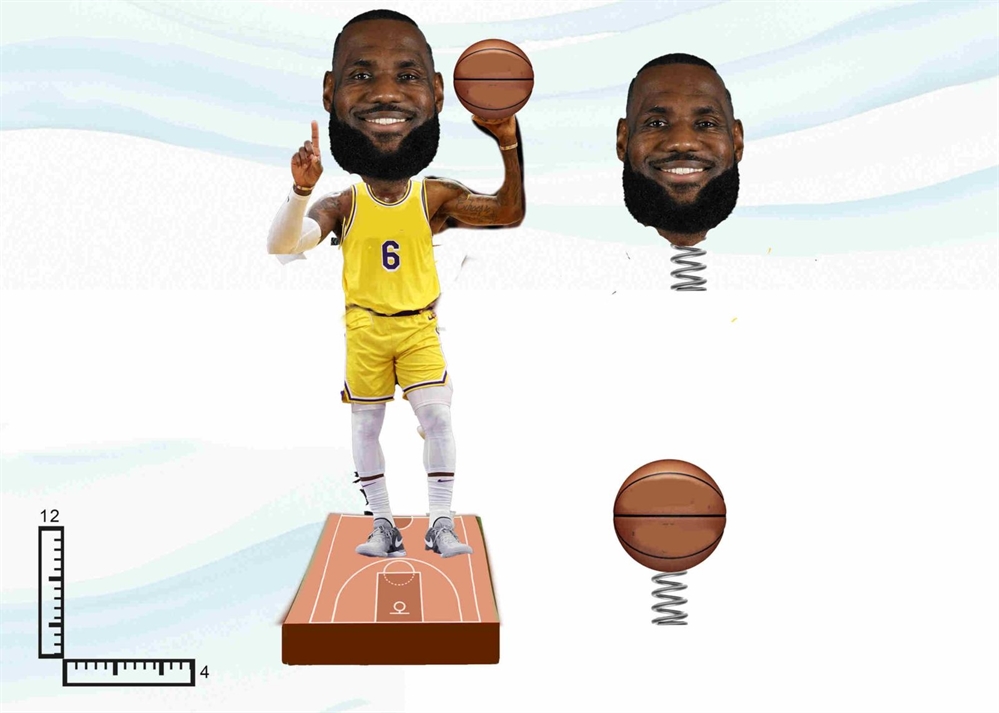 STATUA RESINA GONGOLO CM12 PERS.BASKET L