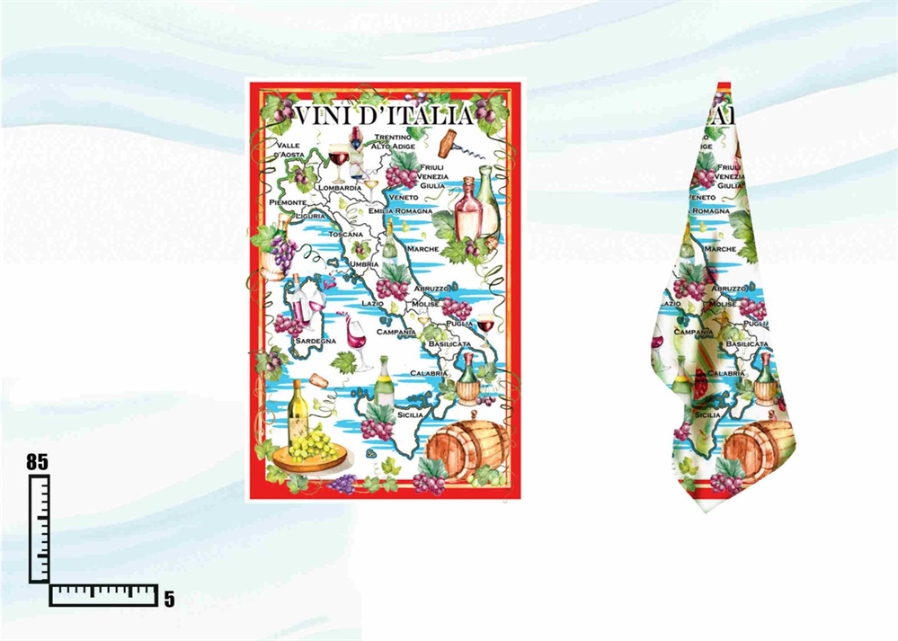 STROFINACCIO COTONE CM55X85 VINO