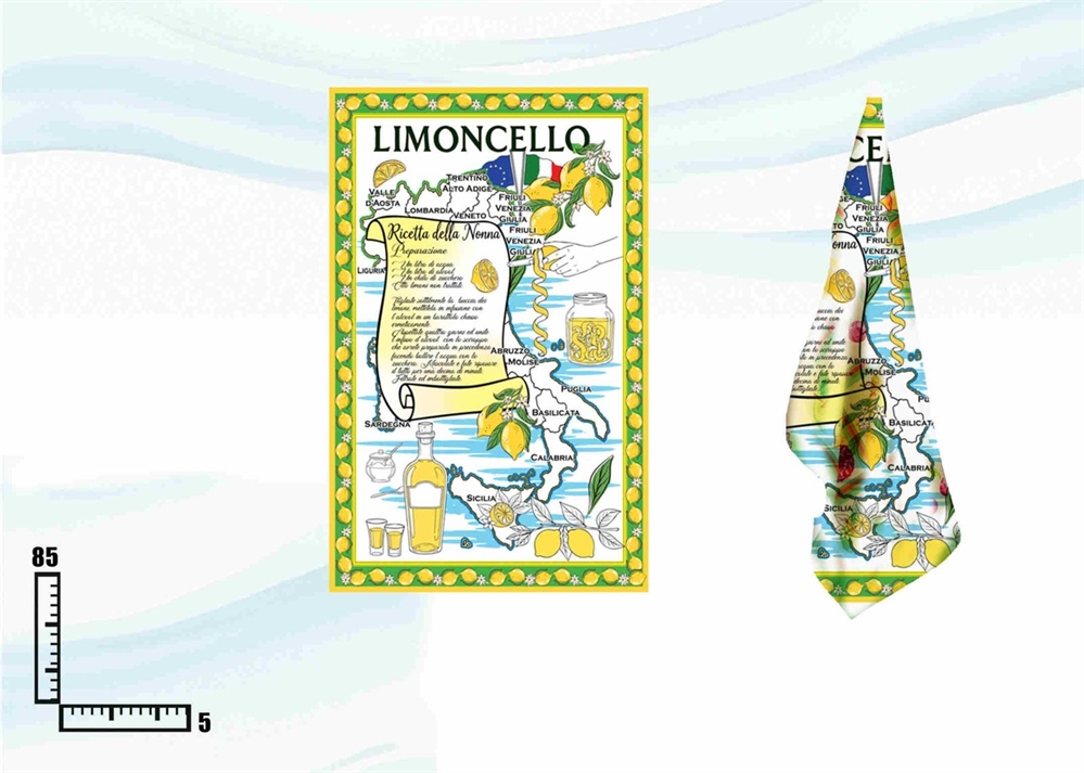 STROFINACCIO COTONE CM55X85 LIMONCELLO